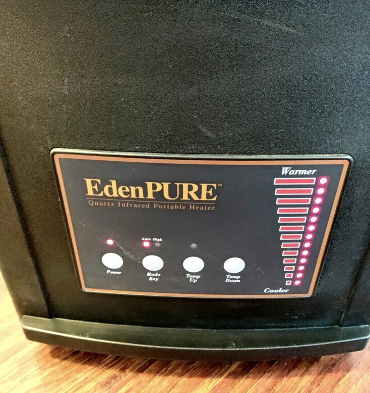 EdenPure GEN3 Model A-3705 Infrared Quartz Heater 17” Tall X 13” Wide x 18”  Long | eBay
