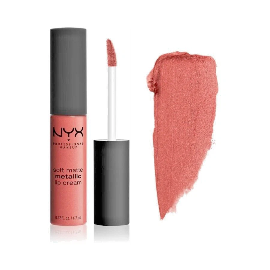 NYX Soft Matte Metallic Lip Cream (SMMLC06) - Cannes | Neu Versiegelt