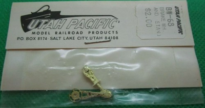 #ad Utah Pacific Model RR Product BW 68 HO Brake Wheel Peacock Brake $3.39