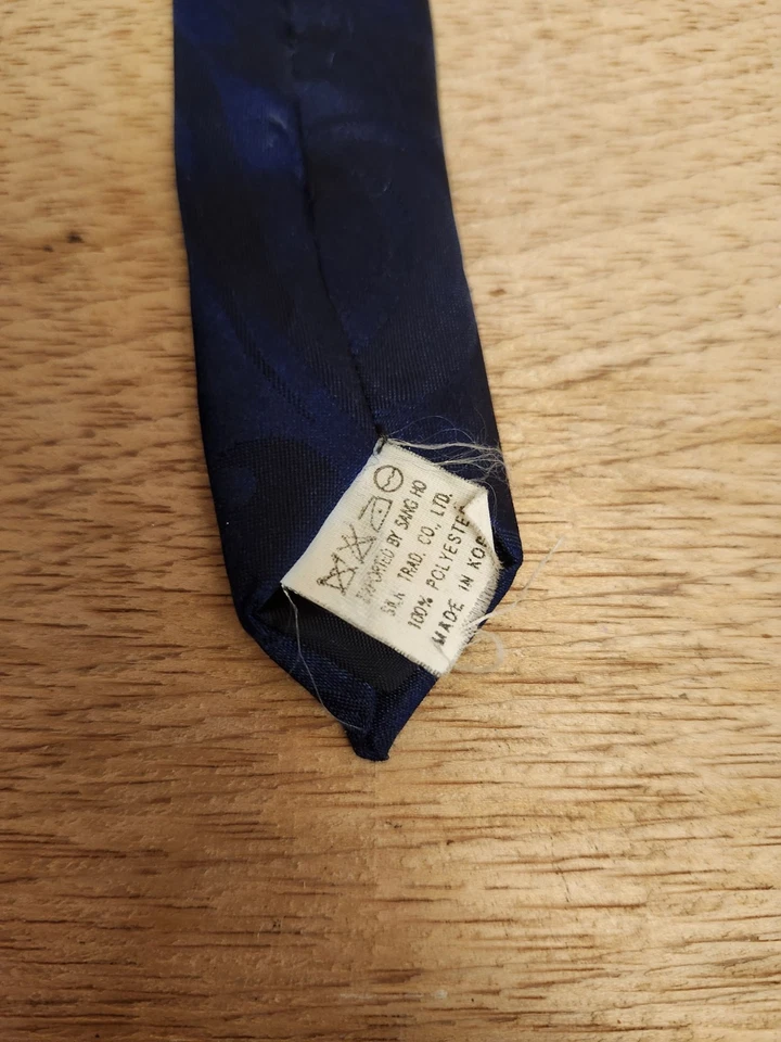 HOMBRE Fratello Cuello CORBATA AZUL BALONCESTO Deportes Divertido Profesor Foto 3 de 4