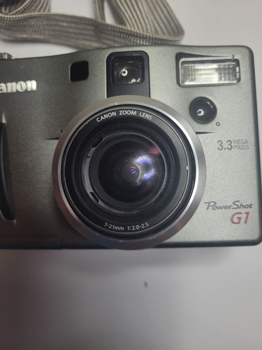 Canon PowerShot G1 Gray 3.3MP 3x Optical Zoom Compact Digital Camera - Picture 5 of 8