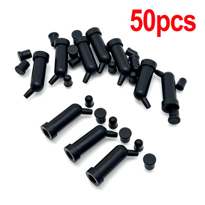 50pcs Set Dental Applicator Tips Composite Gun Dispenser Applicator Resin Tips