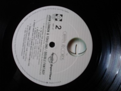 JOHN LENNON YOKO ONO DOUBLE FANTASY LP RECORD SUPERDISC HALF SPEED