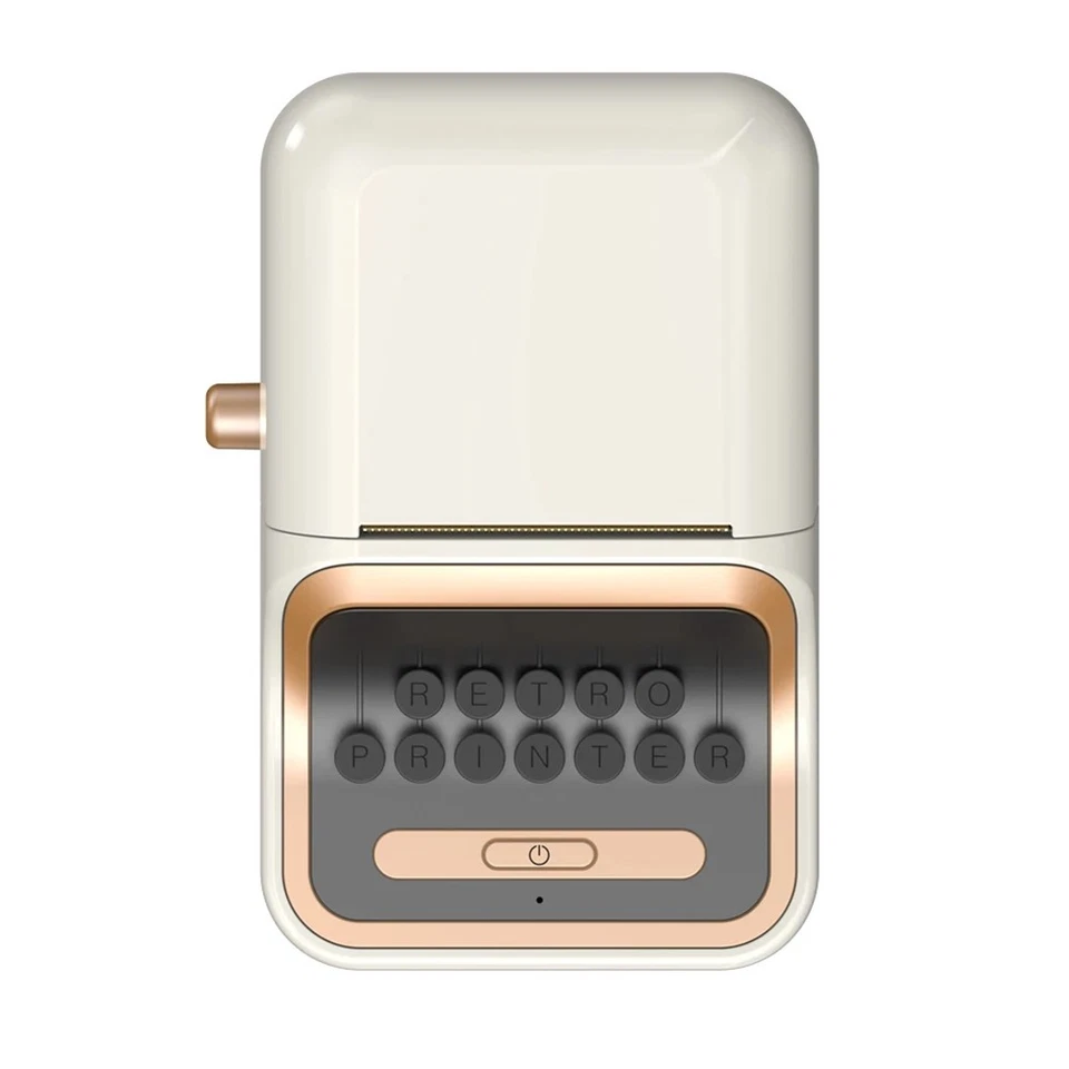 P50 Stampante Termica Titolo Errato Foto Portatile Maker  Bluetooth Beige E3586