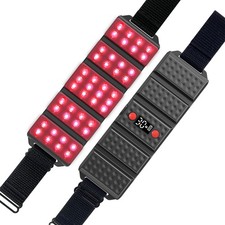 Red Light Therapy Belt, LED 660nm  850nm Near Infrared Light for Muscle Reco...