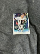 Yomiuri Giants Player Kazuma Okamoto Autographed Card