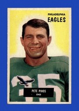1955 Bowman Set-Break # 10 Pete Pihos NR-MINT *GMCARDS*