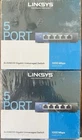 2 Linksys LGS105 5-port Business Desktop Gigabit Switch