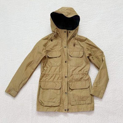Penfield Kasson 60-40 Hooded Plaid Lined Jacket, Khaki