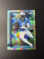 2025 Topps Chrome #43 Rico Dowdle Refractor