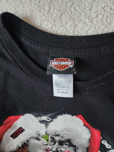 Harley-Davidson Happy Harley Holidays T-Shirt Uomo Taglia XL - Foto 2 di 3