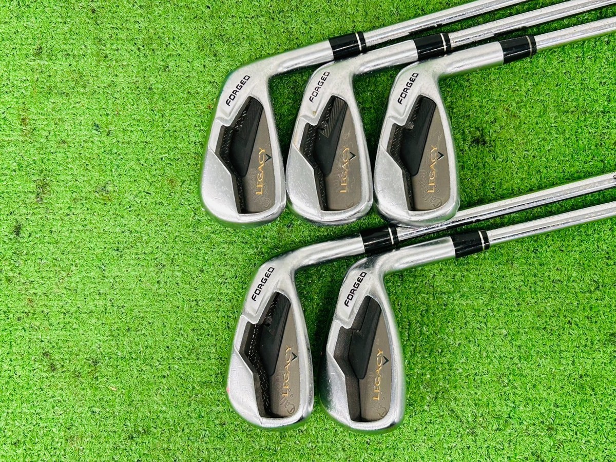 Callaway Legacy Forged 2008 Iron Set 6-9+PW RH GS 95 Gold Series
