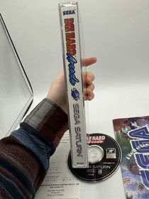 Die Hard Arcade (Sega Saturn 1997) CIB W/Manual, Inserts & Reg Card Tested