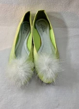 Women’s Cosplay Halloween Tinkerbell Shoes Size 8 Tinker Bell Fairy Costume Shoe