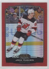 2022-23 O-Pee-Chee Platinum Red Prism 170/199 Jack Hughes #24