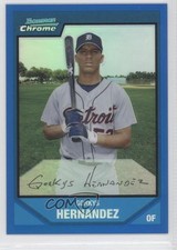 2007 Bowman Chrome Prospects Blue Refractor 19/150 Gorkys Hernandez #BC190 0f6