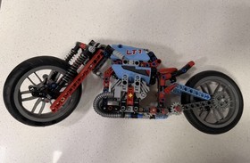 LEGO Technic Street Motorcycle 42036 Retired Set - No Instruction Book, READ