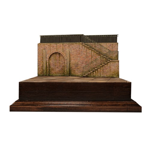 1/35 Handmade Wooden Building Model Kits Ruins House Diorama Scene Unpainted6m - Picture 15 of 16