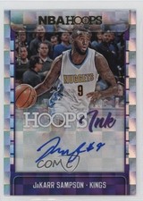 2017-18 Panini NBA Hoops Hoops Ink JaKarr Sampson #HI-JKS Auto 13l2