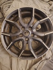 Nissan Sentra 2017-2019 18" OEM Alloy Wheel, Midnight Black with Silver Accents 