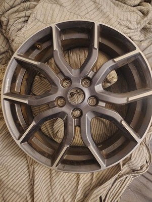 Nissan Sentra 2017-2019 18'' OEM Alloy Wheel, Midnight Black with Silver Accents 