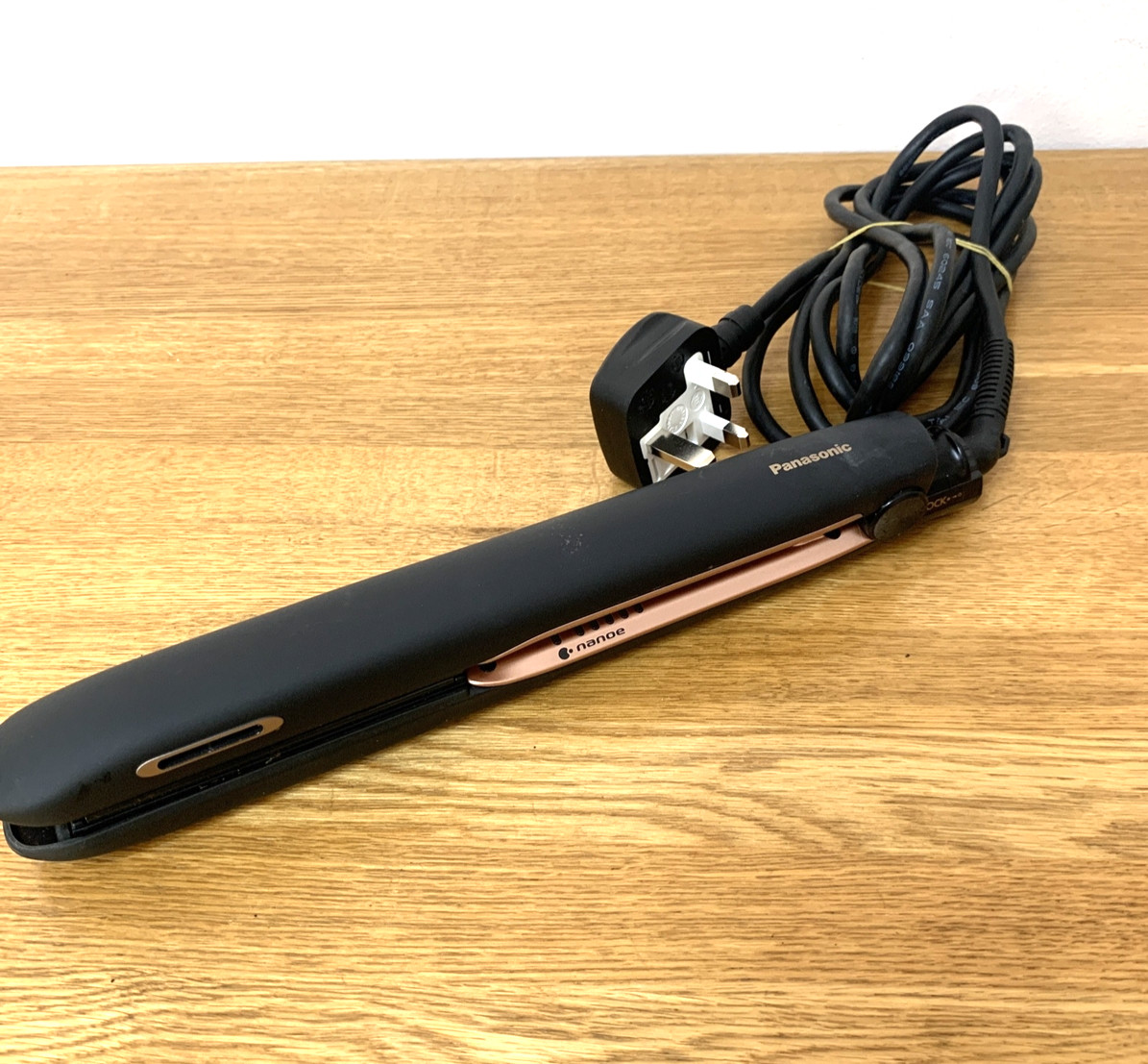 PANASONIC EH-HS99 nanoe Hair Straightener Black / Rose Gold