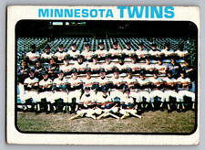 1973 Topps #654 Minnesota Twins Team Card Harmon Killebrew/Rod Carew/Tony Oliva