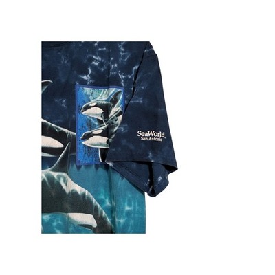 トップス WIND AND SEA SEA Tie-Dye L/S Tee BLUE S Vintage Sea World Tie-dye Orcas T Shirt M | eBay