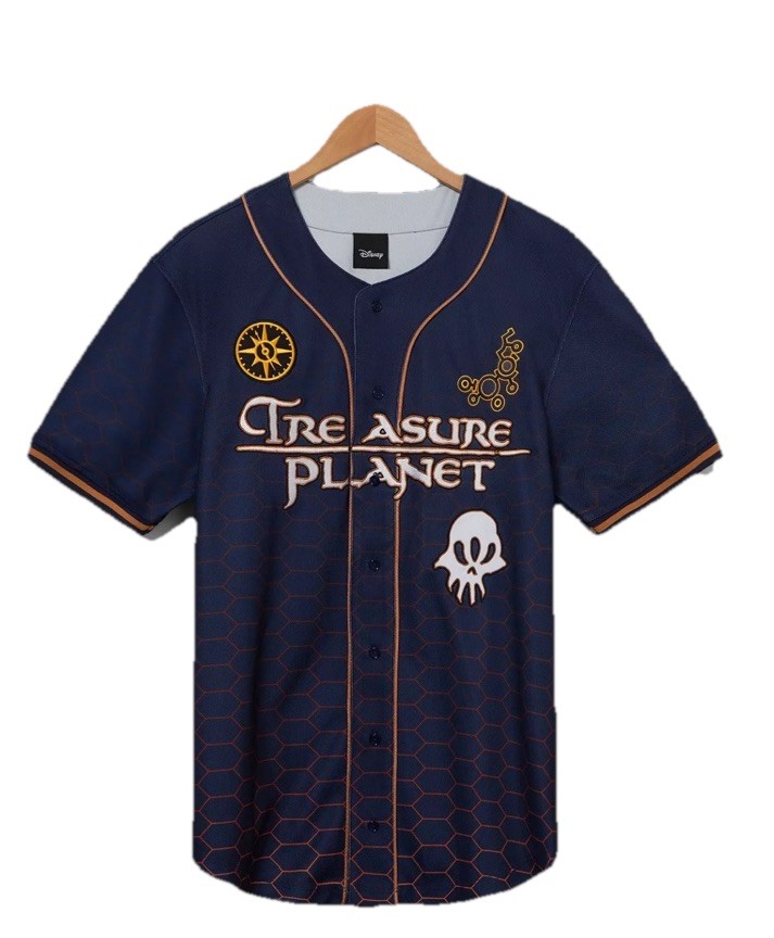 Disney Treasure Planet Jim Hawkins Baseball Jersey XL 3X NEW | eBay