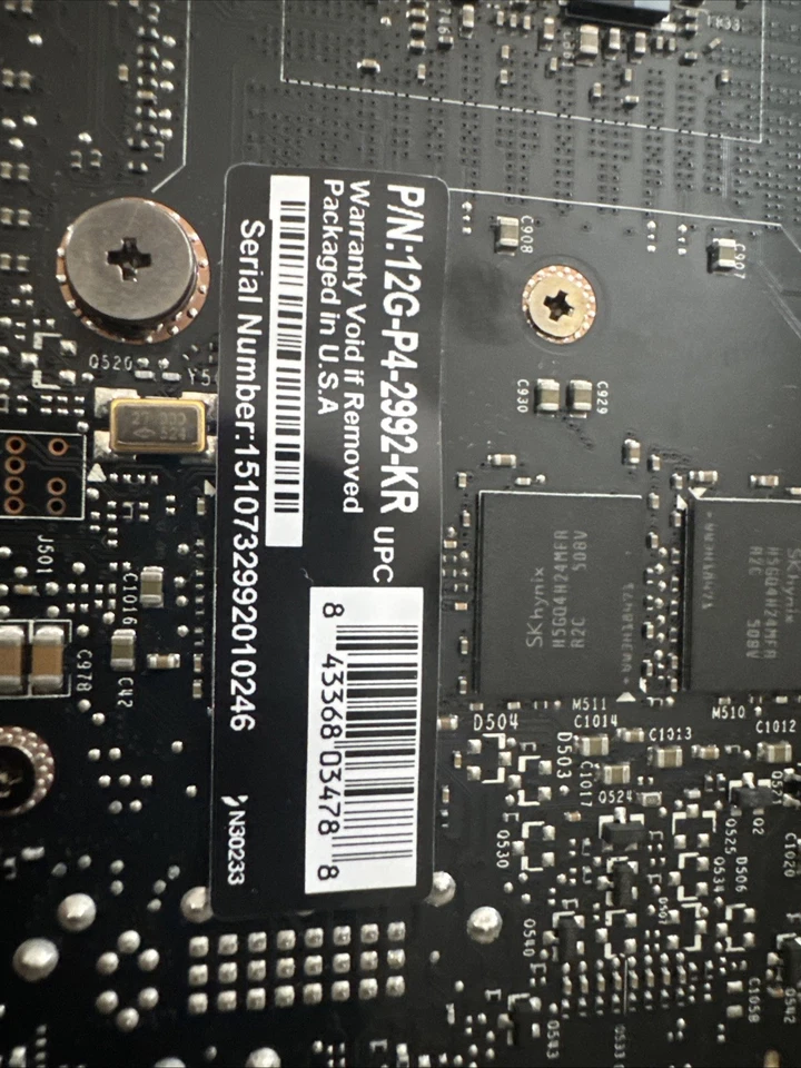 NVIDIA GeForce GTX TITAN X 12GB GDDR5 12G-P4-2992-KR Graphics Video Card - Image 4 of 4