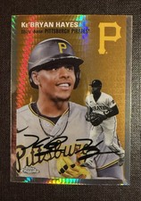 2023 Topps Chrome Platinum Anniversary Kebryan Hayes Prism Refractor Pirates
