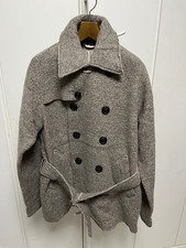USED KAPITAL TYROLEAN WOOL TRENCH COAT, SHORT GOOD