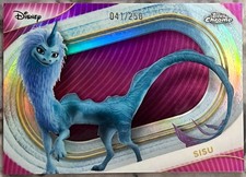Sisu Disney Topps Chrome #193 Pink Refractor Card 041/250 Raya & the Last Dragon