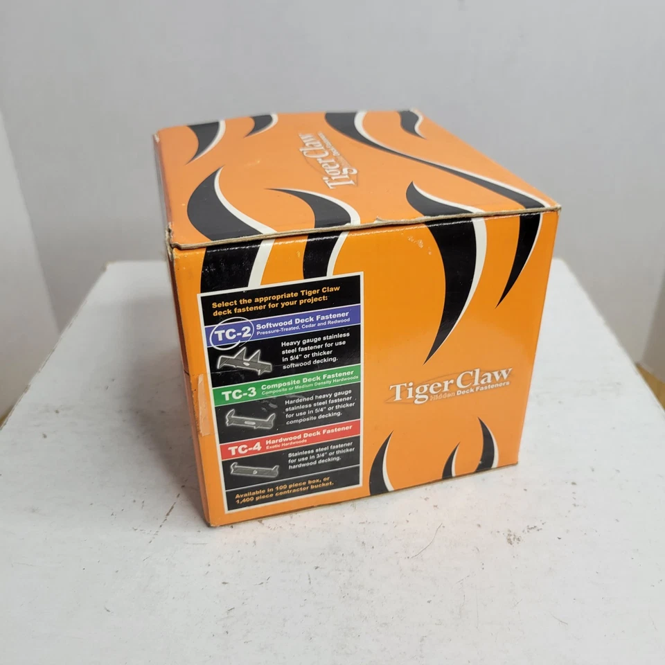 Boxes Tiger Claw TC-2 Softwood Deck Fastener Pressure Treated, Cedar, Redwod - Изображение 2 из 4