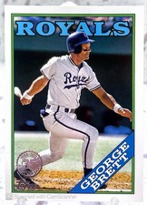 2023 Topps 35th Anniversary George Brett Royals T88-7 Anniversary Insert 2023 Topps 35th Anniversary George Brett Royals T88-7 Anniversary Insert