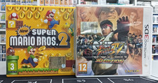 LOTTO 2 GIOCHI NEW SUPER MARIO BROS 2 + SUPER STREET FIGHTER IV 3D ED 3DS USATO