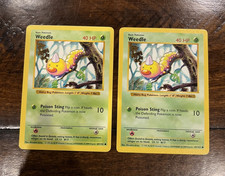 Weedle [Shadowless] #69 Prices | Pokemon Base Set | Pokemon Cards
