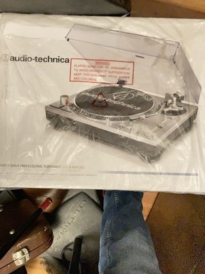 New and Unused Audio Technica AT-LP120 Usb Dir.Dr., Set Of 2, Sealed Boxe Mint