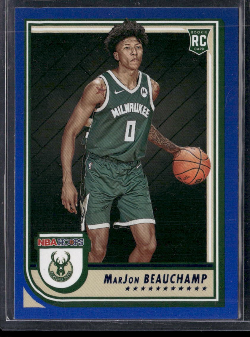 2022-23 Hoops #254 MarJon Beauchamp Blue