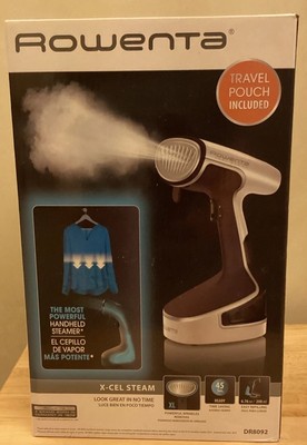 Rowenta Handheld Steamer X-Cel Steam New Model Dr8092 Portable W/ Travel Bag ￼￼