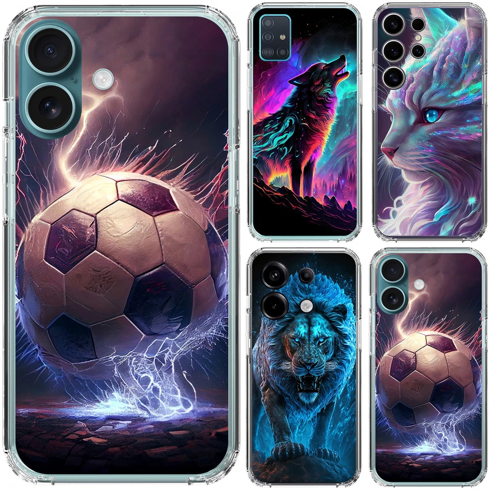 Handyhülle Schutzhülle Cover Case Silikon Hülle TPU Backcover mit Motiv Soft5 - Bild 1 von 1