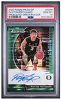 2020-21 Panini Prizm Draft Picks Prospect Green Payton Pritchard RC Auto PSA 10