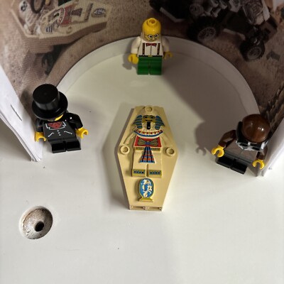 BOITE LEGO 5909 Treasure Raiders sarcophage egypte Box And Parts