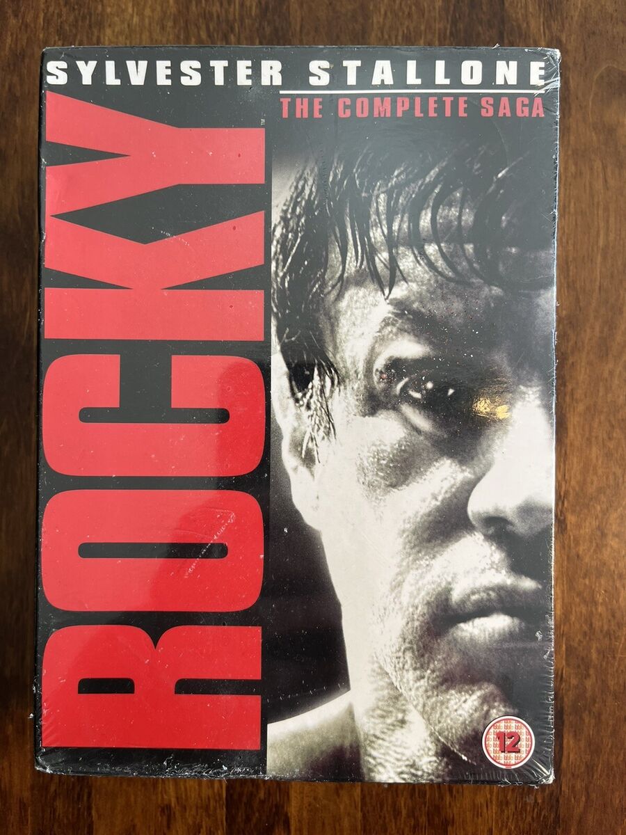 ROCKY : The Complete Saga - 6 Film, New & Sealed DVD Boxset Brand