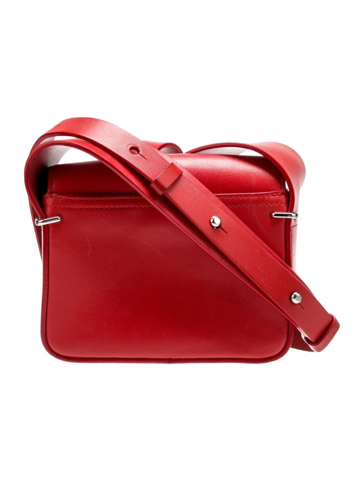 Bolso Bandolera 3.1 Phillip Lim Cuero Rojo ~ $475 Nuevo Foto 4 de 4
