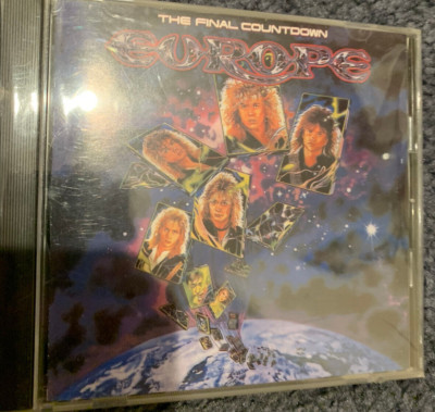 Japan release album CD Europe- The Final Countdown ESCA 7629 authentic