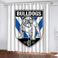 New Canterbury Bulldogs Window Curtains