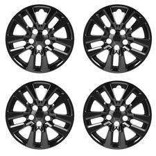 Glossy Black Hubcaps For 2013-2018 Nissan Altima Sedan Set Of 4 Pack 16 Inch Glossy Black Hubcaps For 2013-2018 Nissan Altima Sedan Set Of 4 Pack 16 Inch