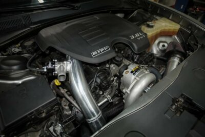RIPP Intercooled Supercharger Black Kit Fits Dodge Charger 3.6L 2011-2014 