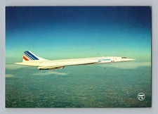 Aviation Airplane Postcard Air France Airlines Concorde AP1